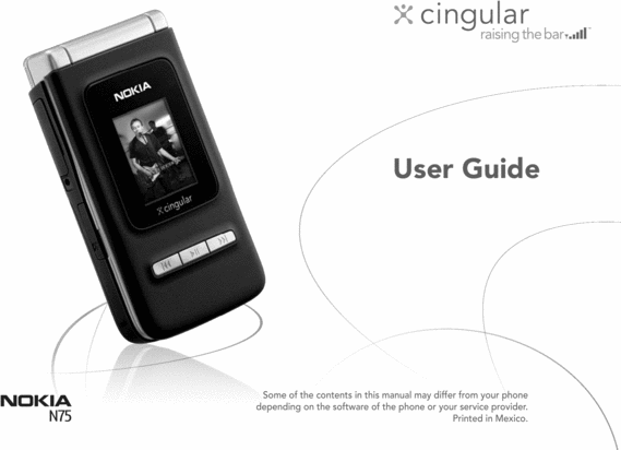 Product picture Nokia N75 Manual